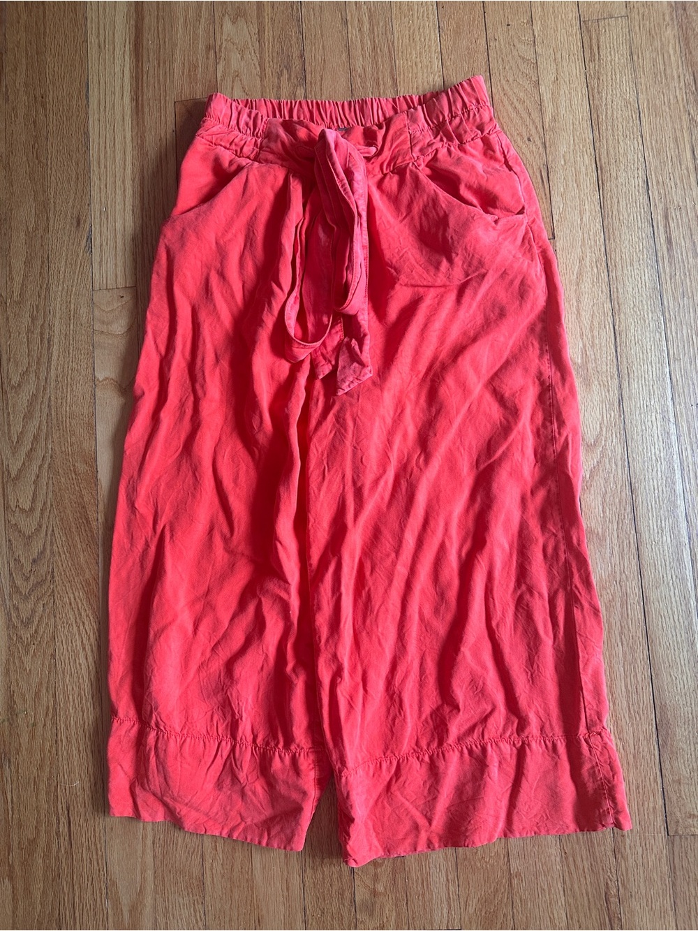 Free People Wide Leg Cropped Gaucho Pants